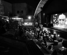 Projector film festival at bamBOO MainStage Amphitheatre. Photo by DJzoo.